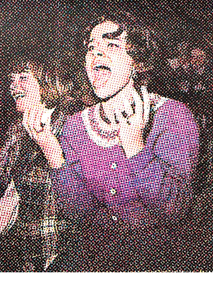 Mathieu Galton, IMG_3370, dessin aux feutres point par point sur papier, 75 x 110 cm, 2023